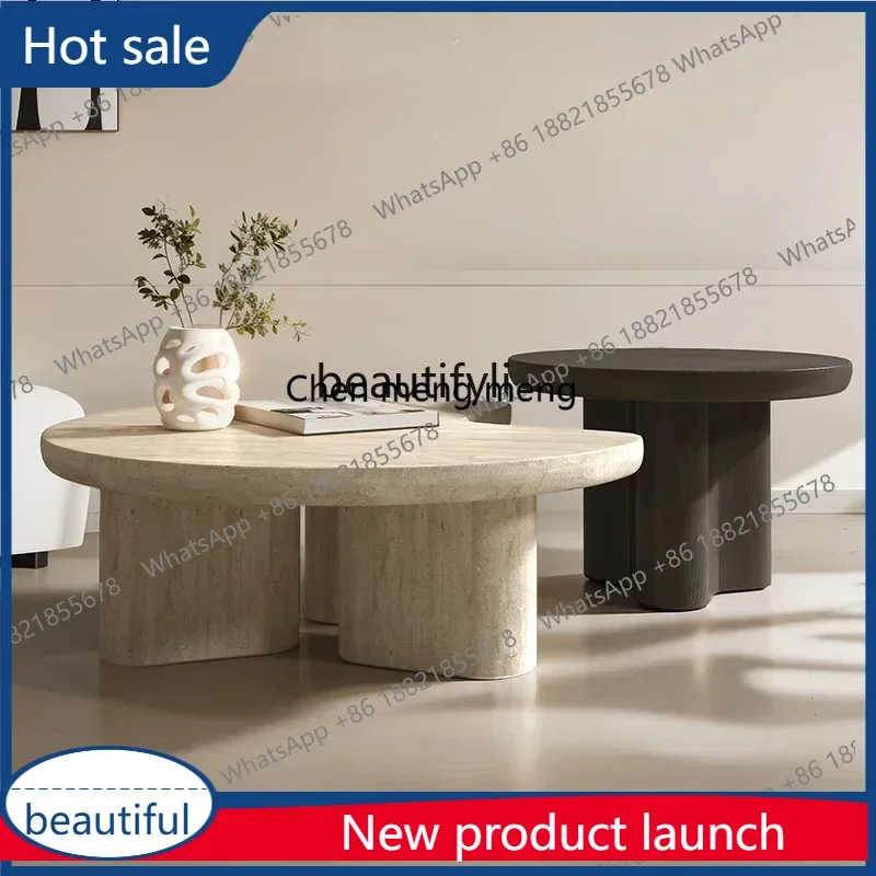 

A507 Large and small coffee table side combination simple modern low table designer creative special-shaped coffee table