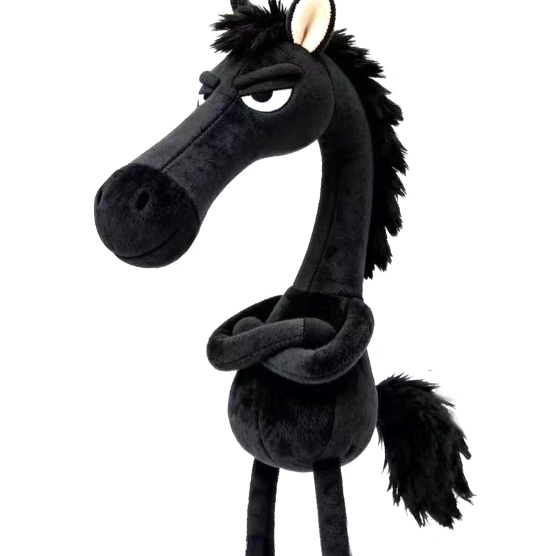 محظوظ الأسود الحصان قلادة معلقة زينة زخرفية 2026 سنة الحصان قلادة حقيبة سحر التميمة المهر تصميم #6