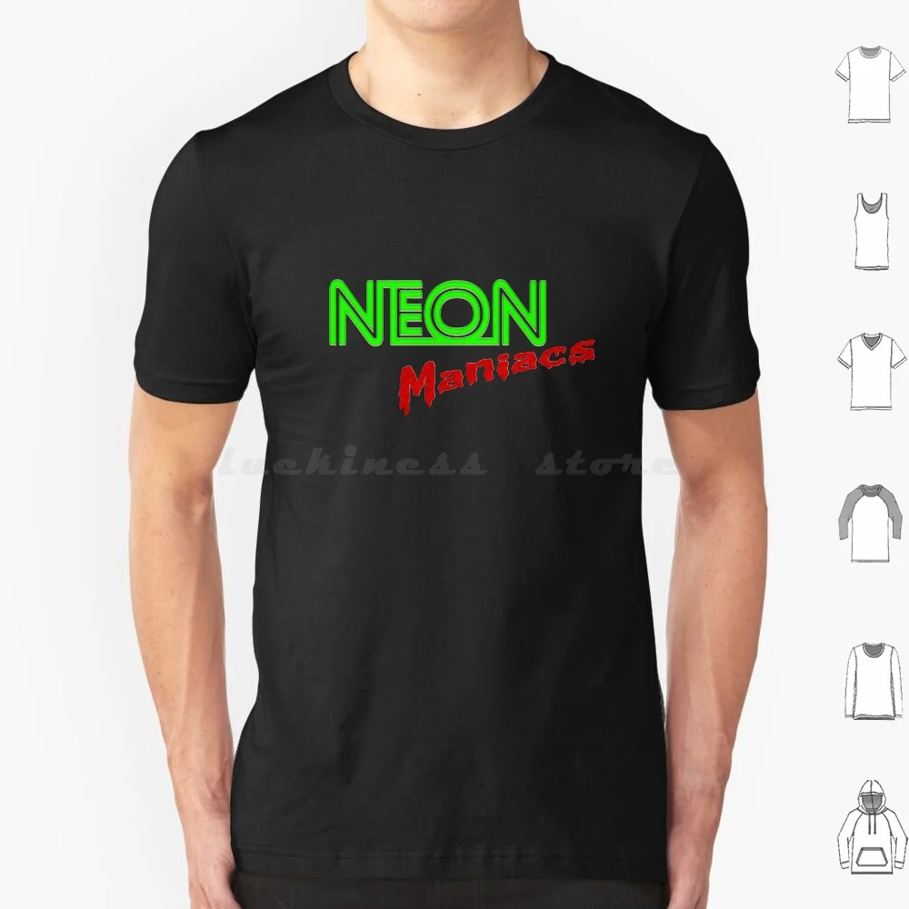 Neon Maniacs-80s camiseta de terror hombres mujeres niños 6xl Neon Maniacs Horror 80s película Jason Mutant Murder película de culto San Francisco