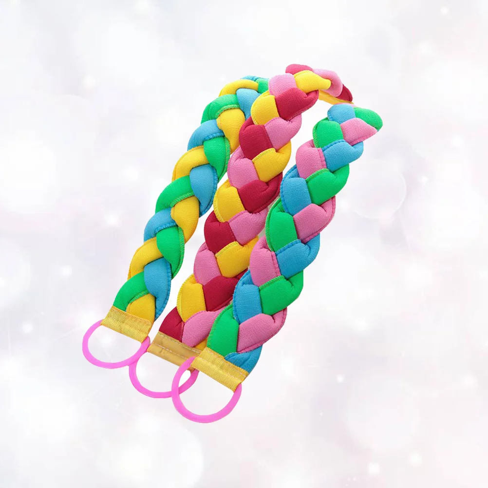 

1pc Double-Sided Exfoliating Bath Towel Long Strip Back Scrubbing Mud Towel For Body Deep Cleaning Stretchable Shower Scrubber