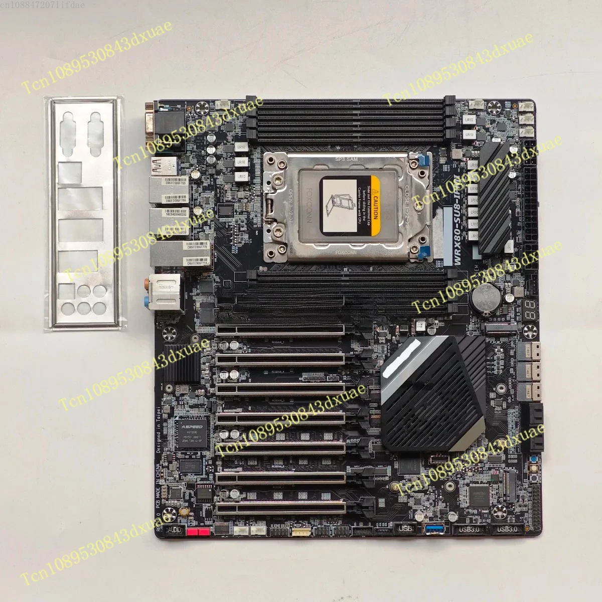 Freeship for WRX80-SU8-IPMI Motherboard Socket sWRX8 4094 DDR4,2x M.2,Suport Ryzen 3945WX ,3955WX ,3975WX ,3995WX work perfectly