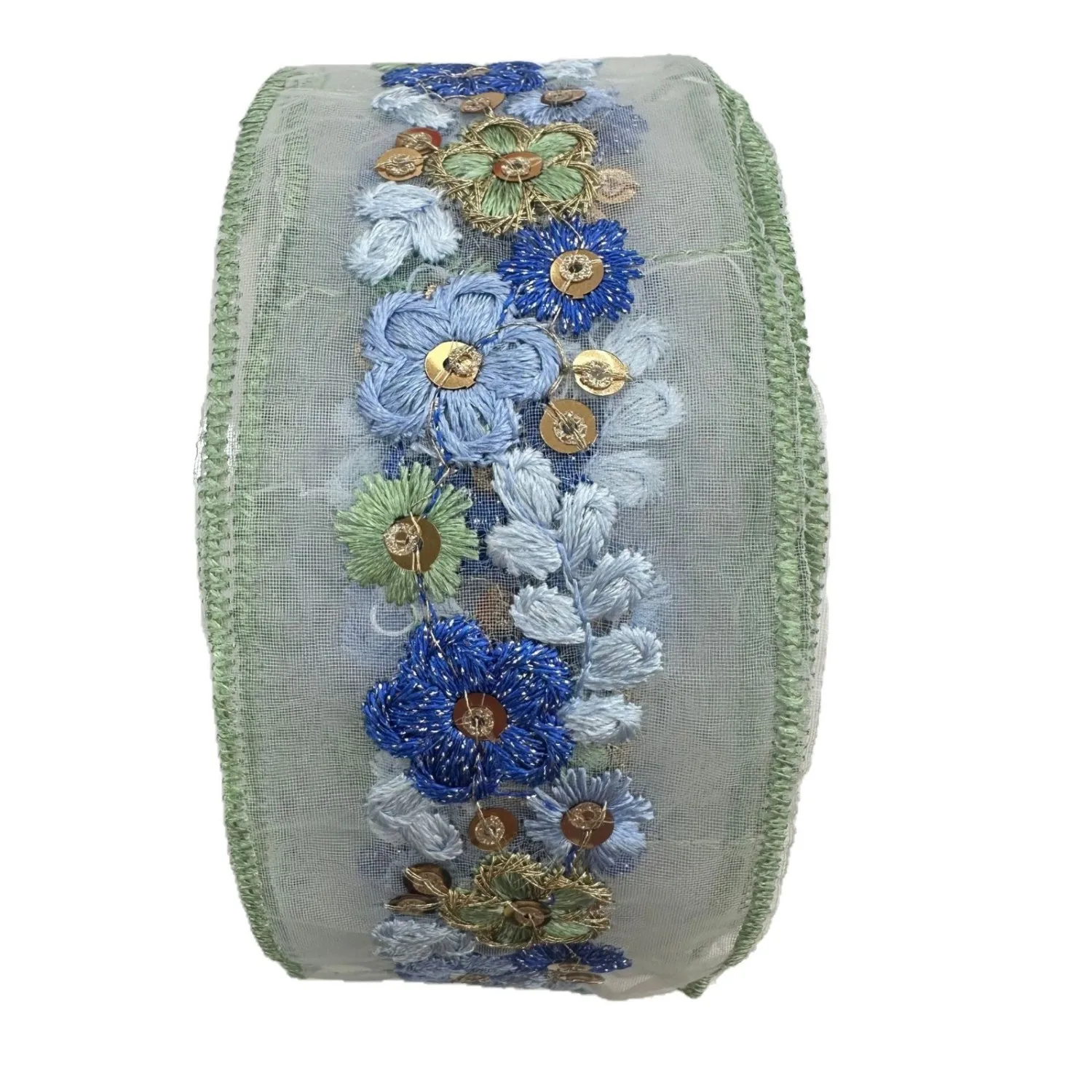 Embroidery Lace Ribbon, for DIY Handmade, Waist Belt, Headwear, Gift and Flower Packaging, Wedding Dress, Clothing Access
