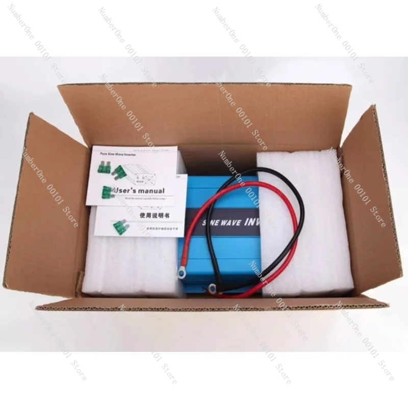 12V 24V 48V 300W Pure Sine Wave Inverter DC To AC 110V Full Power Converter For Solar Home RV Camper