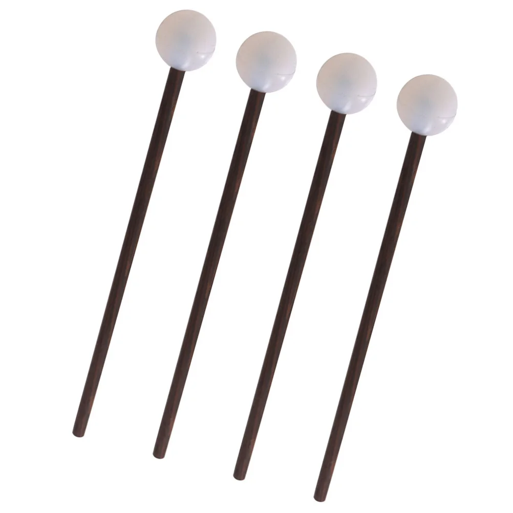 

2Pairs Air Drum Mallets Gentle Grip Professional Drumsticks for Marimba Tongue Drum Percussion Instruments Practice Stage