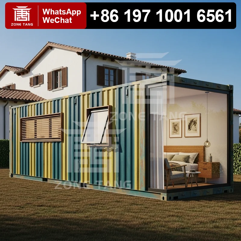

Affordable Modular Homes Small House Manufactured Homes Flat Pack House Convenient Detachable Temporary Residential Customizable