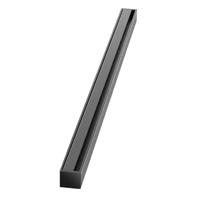Black very narrow line bathroom, large displacement deodorant shower room rectangular sink side row