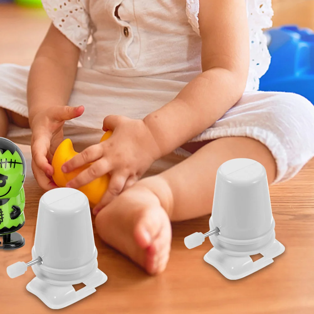 

5pcs Clockwork Robot Parts Diy Mechanism For Walking Robot Automatic Movement Educational Craft Repair Replacement Mini Plastic