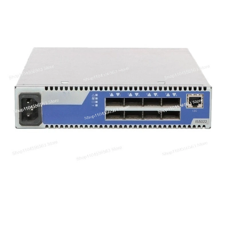 Used Mellanox IS5022 InfiniBand switch (Model: 851-0167-01) - 8-port 40Gb/s QSFP +, 1U rack mount, non-blocking unmanaged