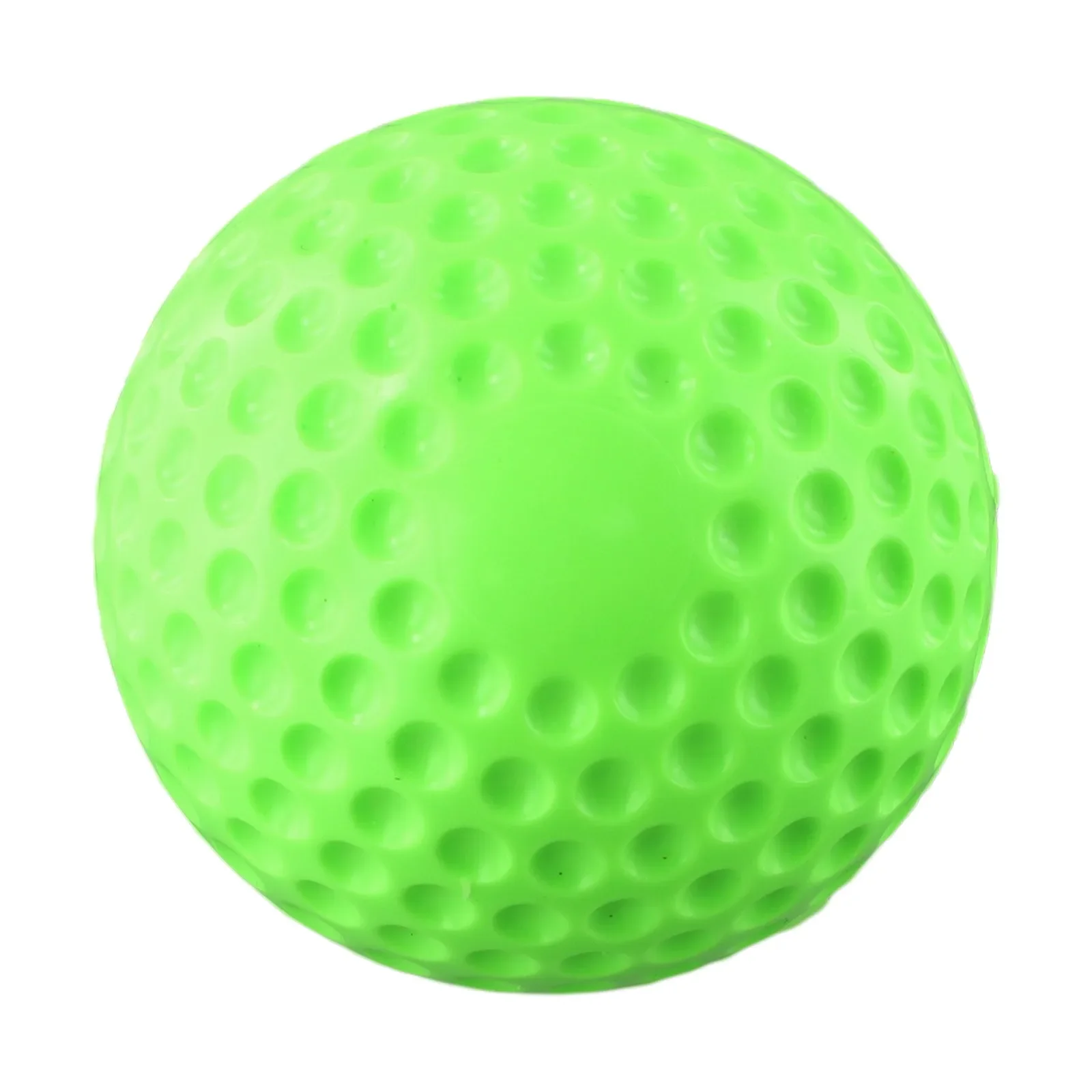 9/12inch Dimpled Baseball 7.2/9.7cm PU Yellow/White/Fluorescent Green Pitching Machine Softball For Daily Hitting Training Parts