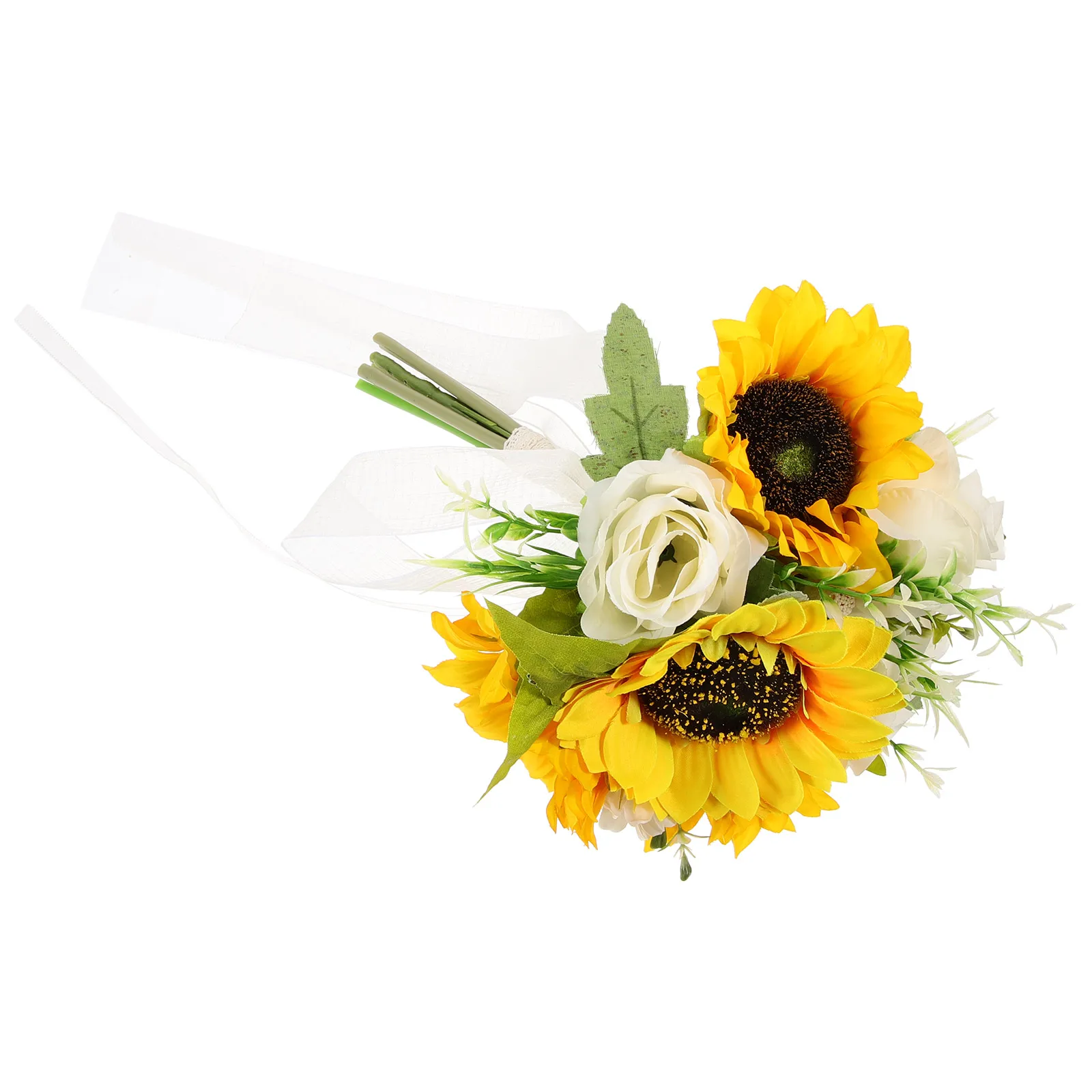 

Wedding Bouquet Artificial Flowers 5754 Decorative Living Room Office Kitchen Vase Decor Fake Flower Arrangement