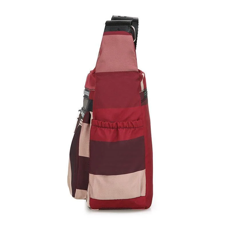 2023 New Casual Lightweight Crossbody Bag Women Fashion Middle-aged Large Capacity Cross-bag Waterproof Nylon Cloth Shoulder Bag