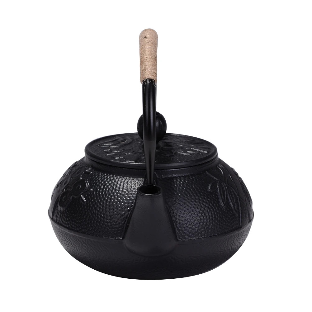 

Cast Iron Tea Household Water Multi-Function Stovetop For Tea Coffee Heat Resistant Kettle Lightweight Portable Kettle