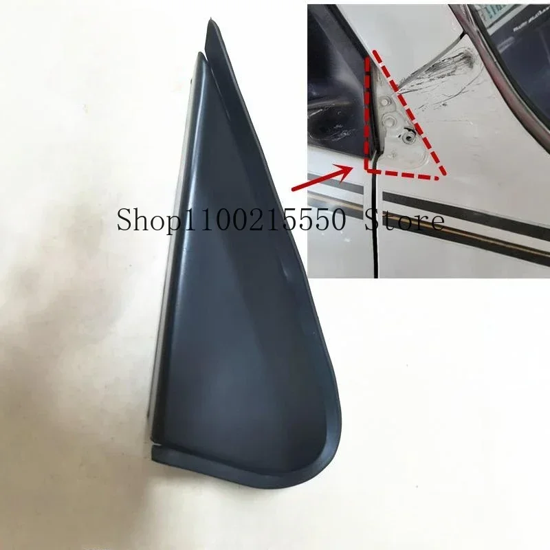 For Toyota Land Cruiser LC200 2008-2020 Car Exterior Front Door Triangle Plate Trim Cap Rear Window Glass Garnish Cover Panel