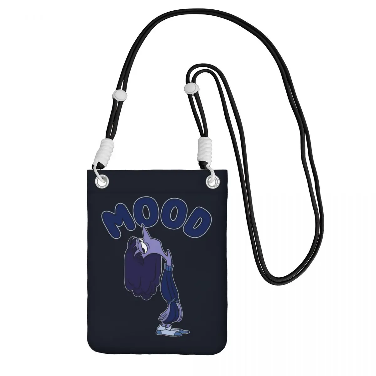 

Custom Fashion Inside Out Mobile Phone Bag Women Men Fantasy Animation Shoulder Crossbody Bag Amusement Park Adjustable Length