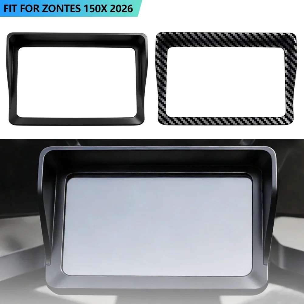 for Zontes 150X 2026 Motorcycle Parts Anti Glare UV Protection Dashboard Sunshade Cover Screen Shield Meter Visor Protector