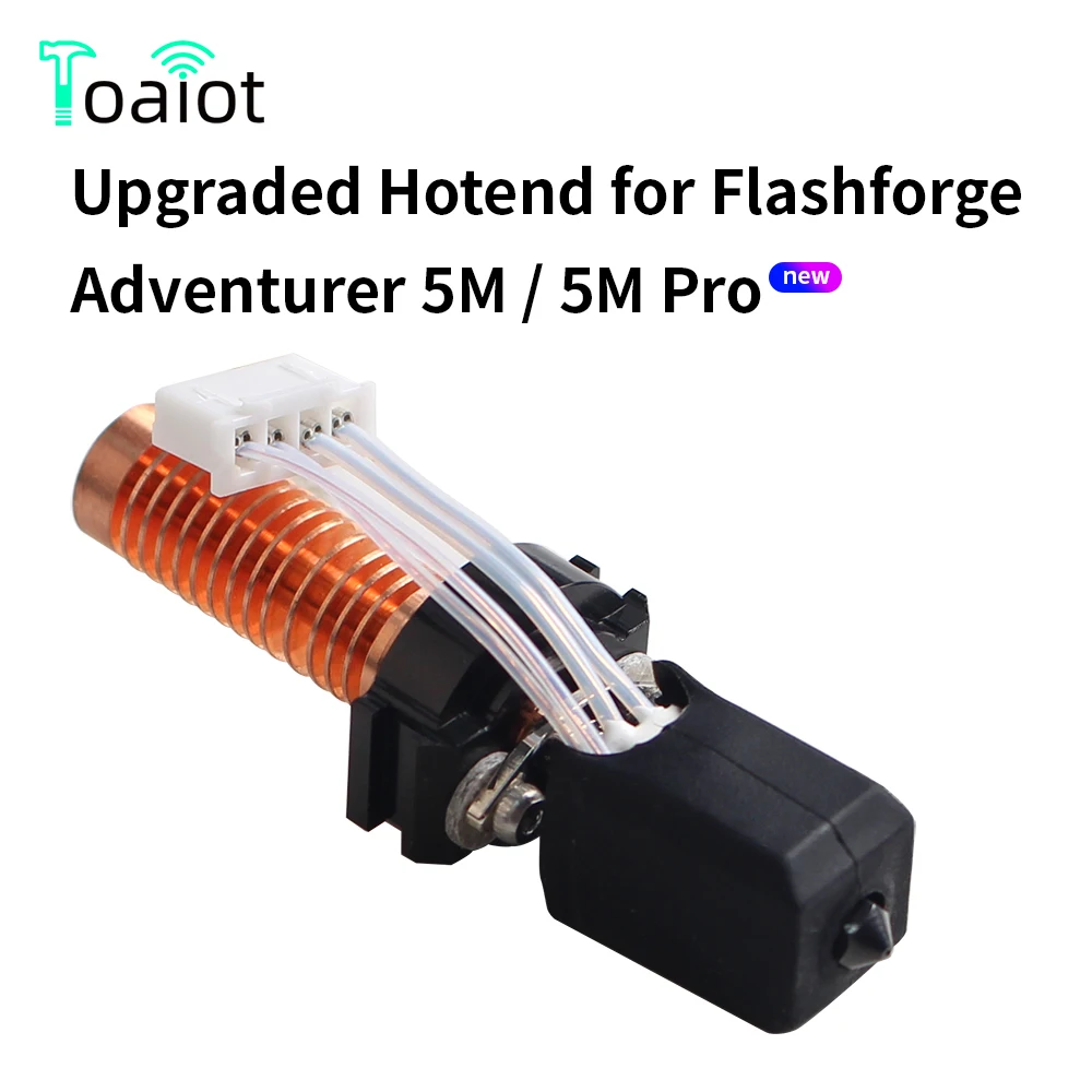 

Для Flashforge Adventurer 5M/5M Pro Caremic Hotend, быстрый нагрев, модернизированный Hotend для экструдера 5M, сменные детали