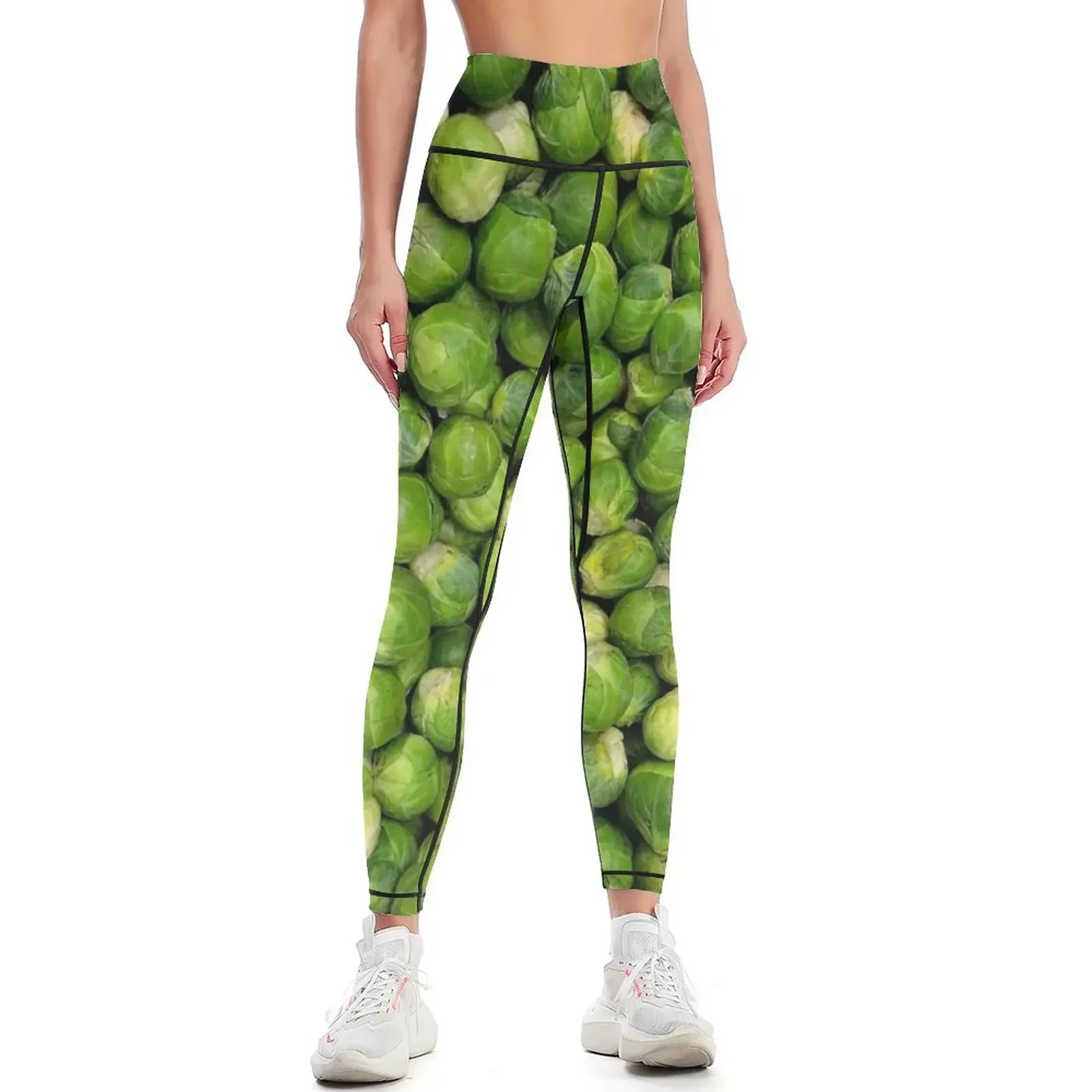 

Sprouts Leggings workout shorts Fitness clothing sporty woman gym Women's sports pants Womens Leggings