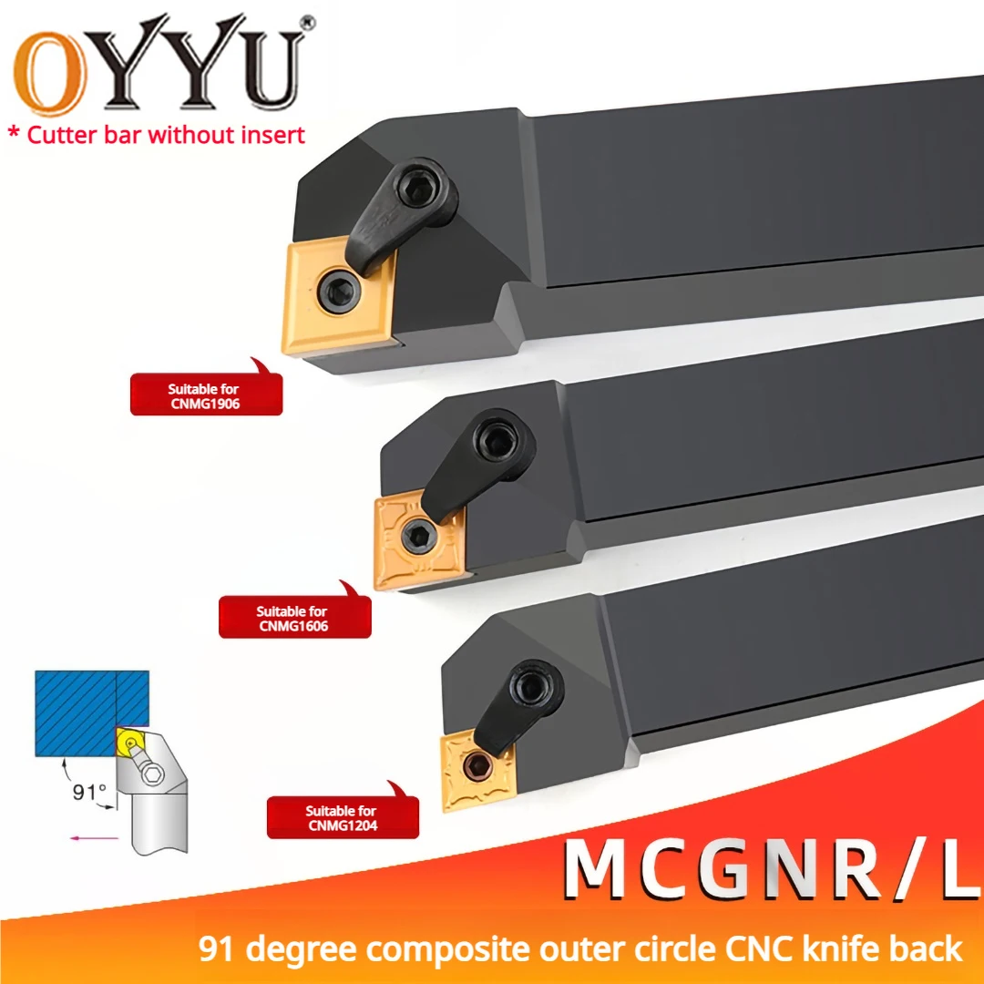 

OYYU MCGNR1616H12 MCGNR2020K12 MCGNR2525M12 MCGNR3232P12 Compound External Tools Holder CNC Shank MCGNR MCGNL 2020 MCGNR1616