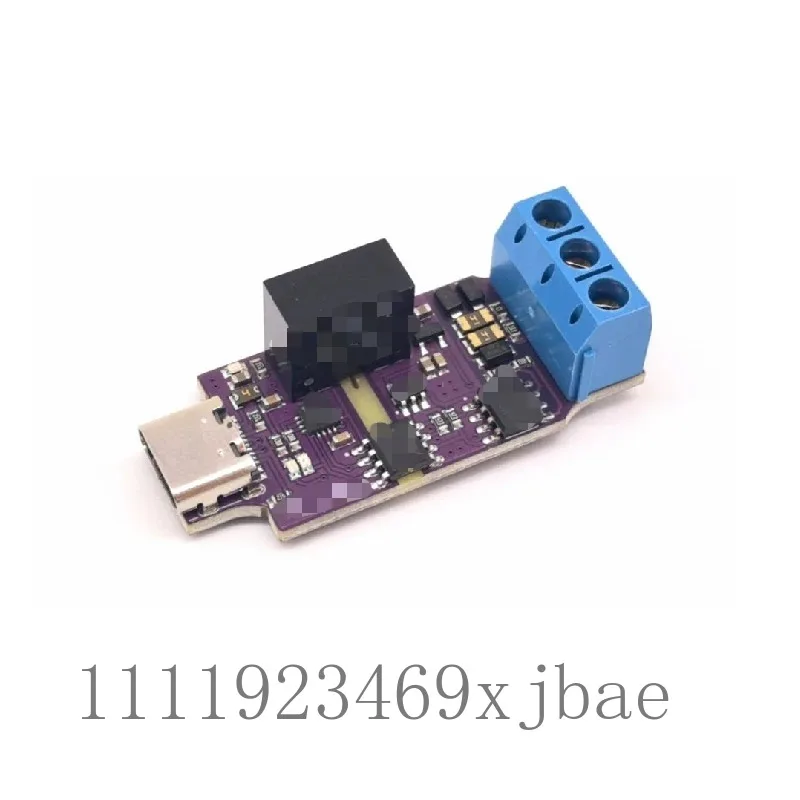 Power Isolation USB to RS485 Communication Module Auto Direction Switch High Speed 2Mbps Serial Signal Converter Board