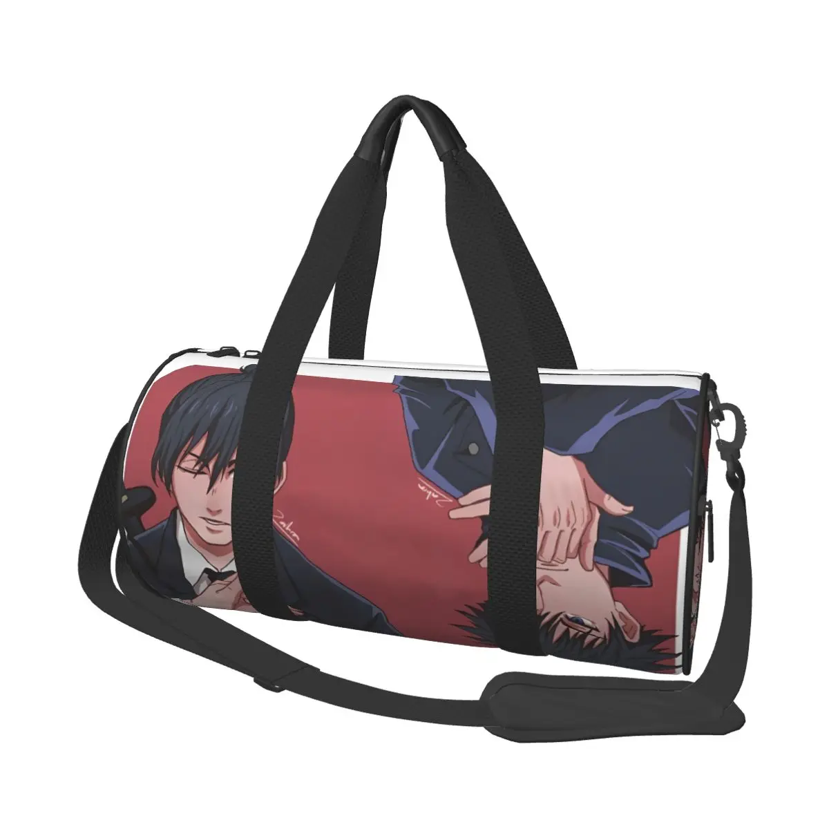 Anime Satoru Gojo Japan Sport Bags Large Gym Bag Outdoor Men's Printed Handbag Luggage Graphic Fitness Bag