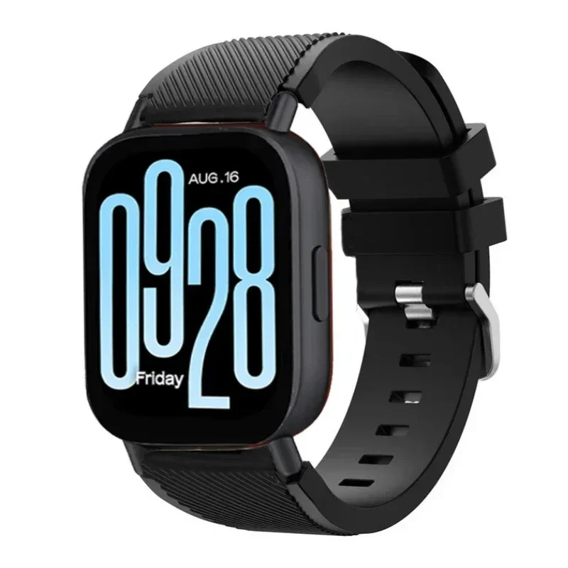 Textured silicone strap for Redmi Watch 5 Active rubber replacement wristband For Redmi Watch 5 Lite/5 Active correa Accessories