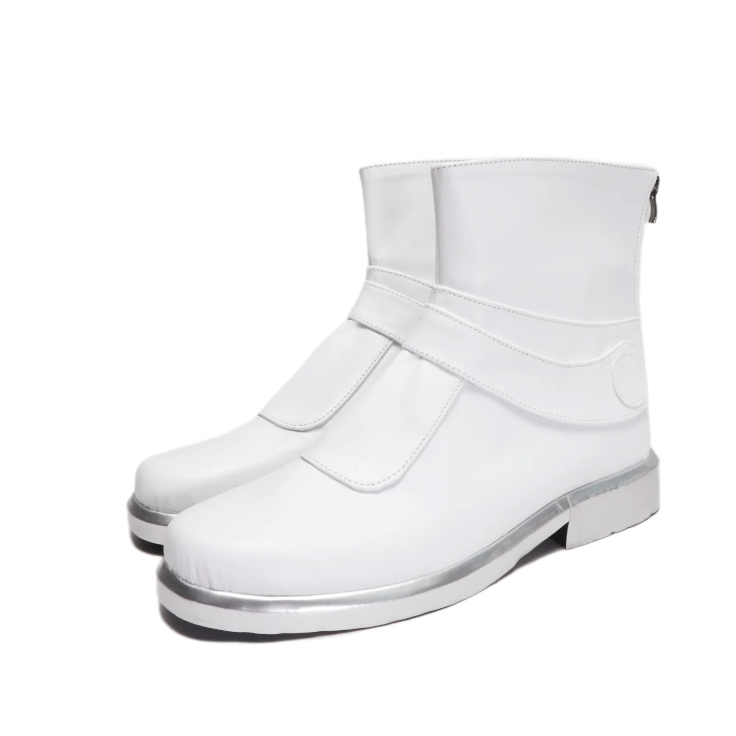 Película batalla espacial Obi Wan Cosplay zapatos de juego de rol hombres adultos botas de juego de rol hombre fantasía vestido de fiesta zapatos