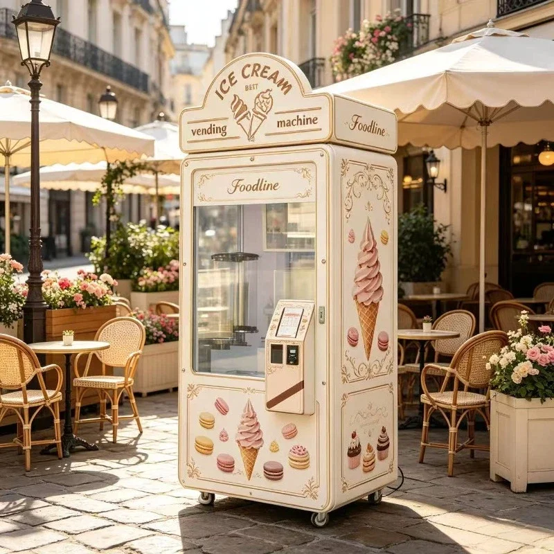 FL Manufacturer Direct Sales of High-quality 24-hour Fully Automatic Commercial Ice Cream Machine