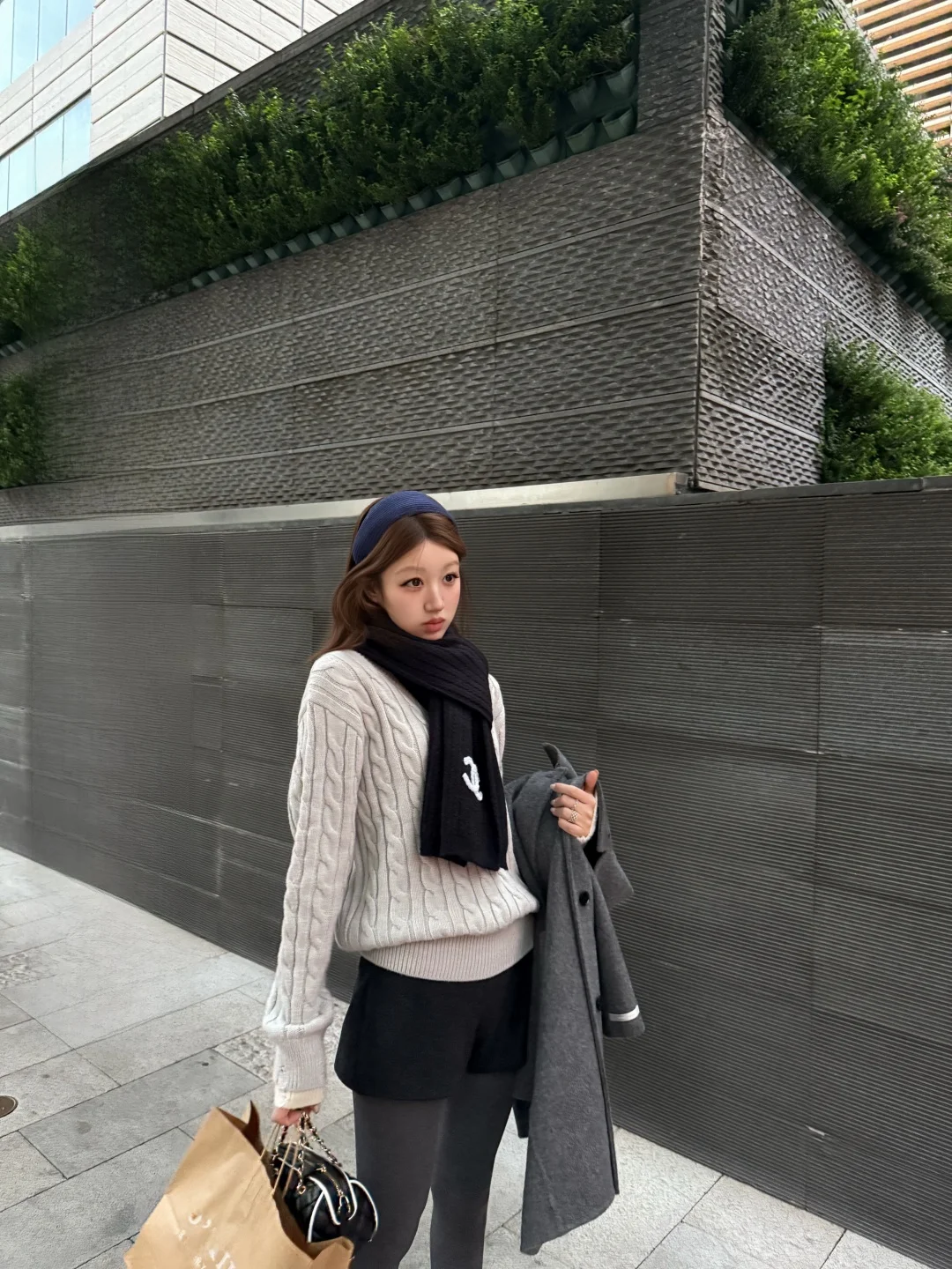 

Meyes Dongge ey Knitted Sweater Women's Overhead Knitted Top Loose Fit round Ne Tassel Twist Heat Insulating Long Sve