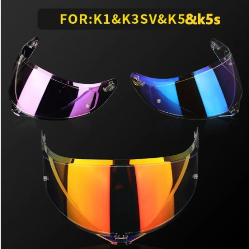 

Helmet Visor Shield for AGV K3SV K1 K5 K5S High Strength Sunscreen Capacete Windshield Uv Protection