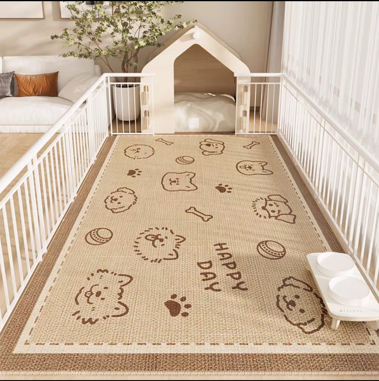 Waterproof Pet Mat，Scratch-Resistant，Wear-Resistant,Oil-Resistant,Water-Resistant,Quick-Drying, Scratch-Resistant, Easy To Clean