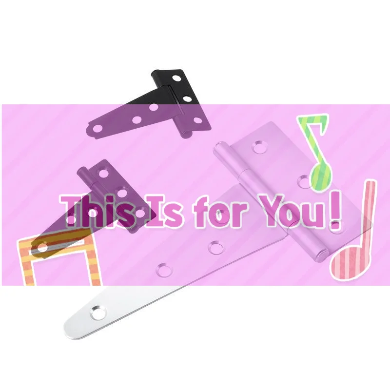

【HMA】Heavy Duty Shed Door Hinges Gate Strap Hinges T Hinge Wrought Hardware For Wooden Fences Yard Rustproof