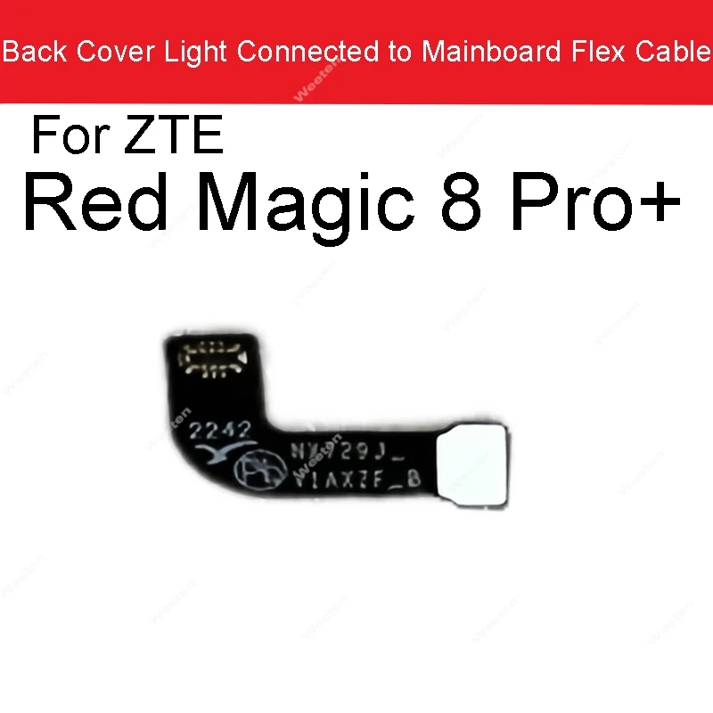 

Для ZTE Red Magic 6 7 8 Pro Plus NX669J NX709J NX729J: Шлейф подключения подсветки задней крышки к материнской плате, точное соответствие