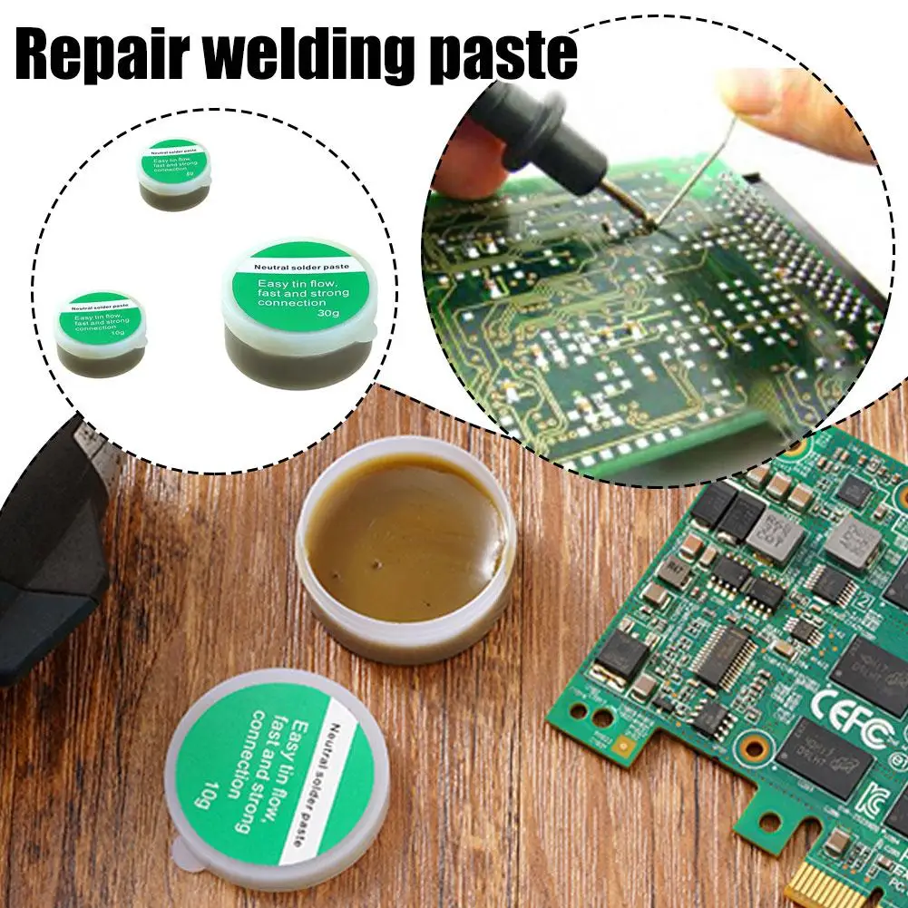 Soldering Paste Rosin Flux Lead-free Easy To Soldering Repair Sheet Nickel Soldering Sheet Wire Steel Iron Iron S X0B6