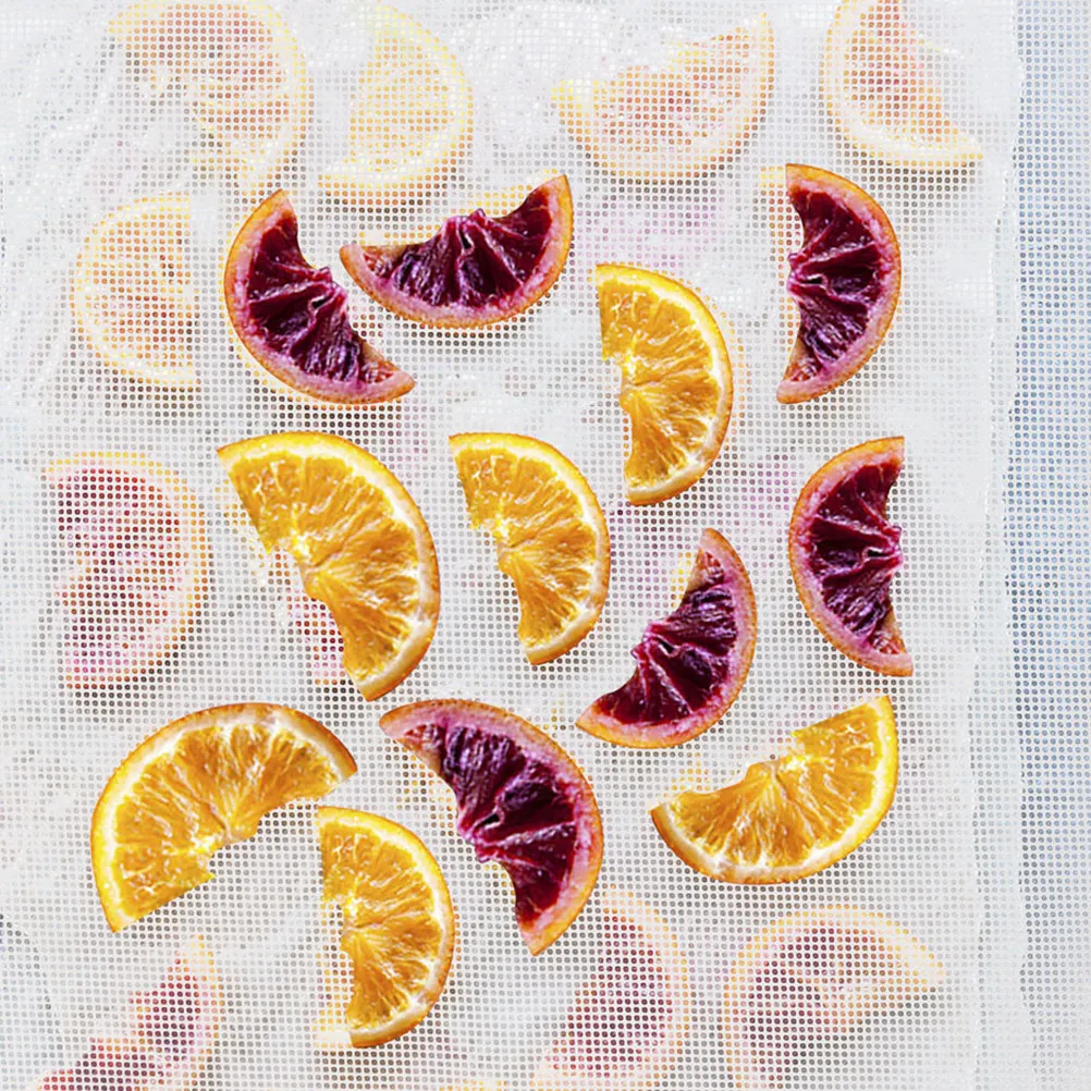 

8Pcs Silicone Dehydrator Tray Sheets Nonstick Flexible Fruit Drying Mats Reusable Liners Oven Baking Accessories for Food
