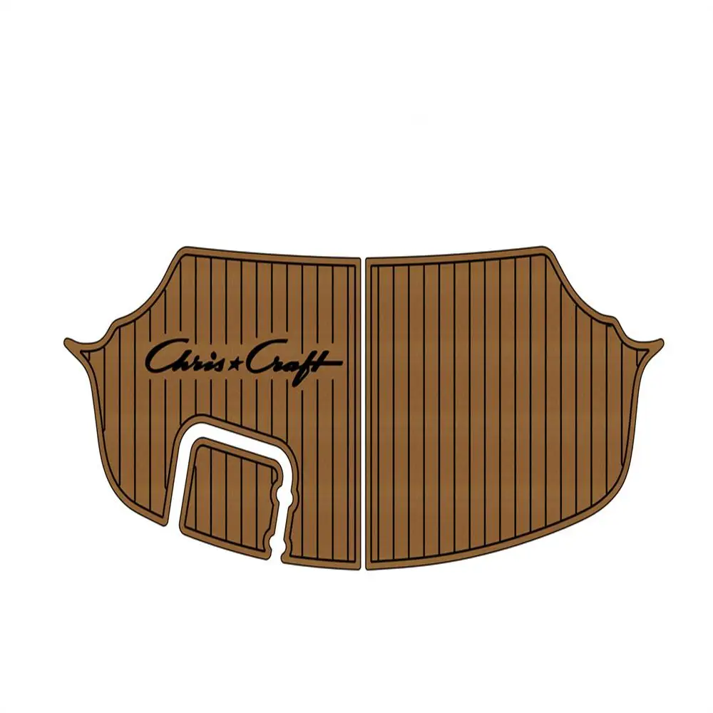 

STLF 2001 Chris Craft 328 Express Cruiser Swim Platform Boat EVA Foam Teak Deck Floor Mat SeaDek MarineMat Gatorstep Style Adhes