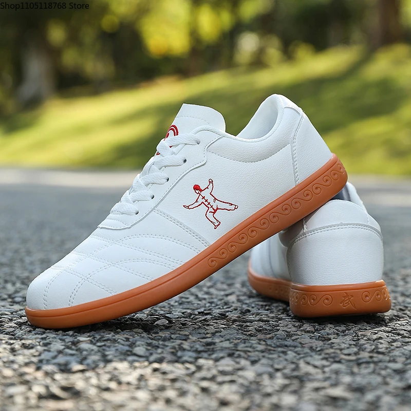 أحذية فنون الدفاع عن النفس للجنسين المضادة للانزلاق فنون الدفاع عن النفس أحذية رياضية الرجال في الهواء الطلق تاي تشي حذاء الرجال يمكن ارتداؤها أحذية التايكوندو #2