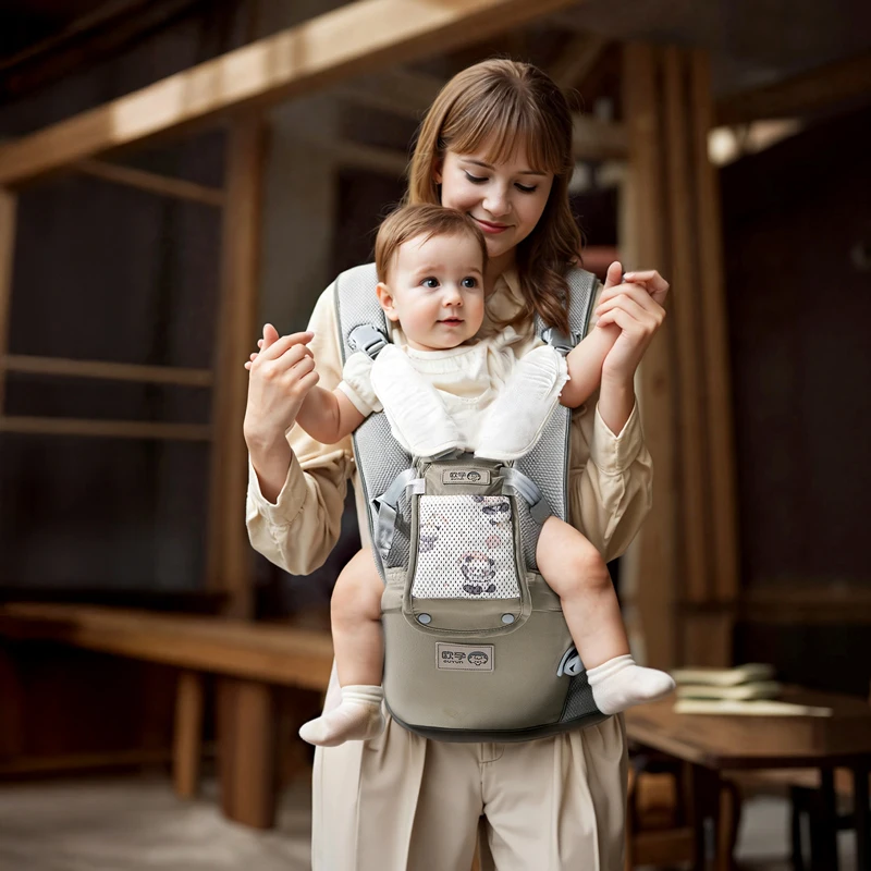 

Baby Carrier Ergonomic Infant Multifunctional Waist Stool Newborn To Toddler Multi-use Before and After Kangaroo Bag Accessories