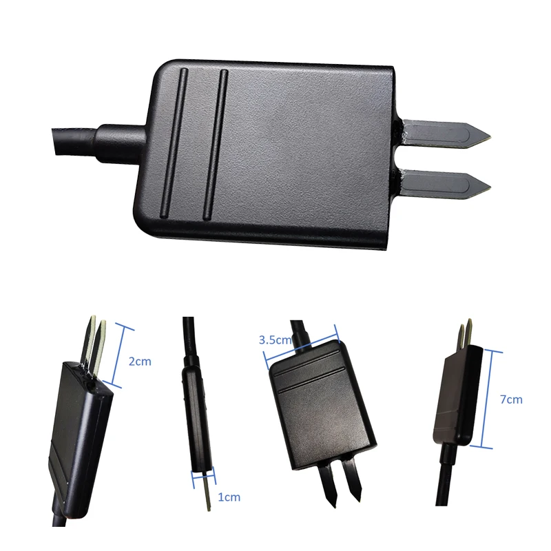 

917HOT Высокоточный мини-стекловолоконный детектор почвы, проводимости, температуры, солености 4 в 1, датчик детектора для сельского хозяйства