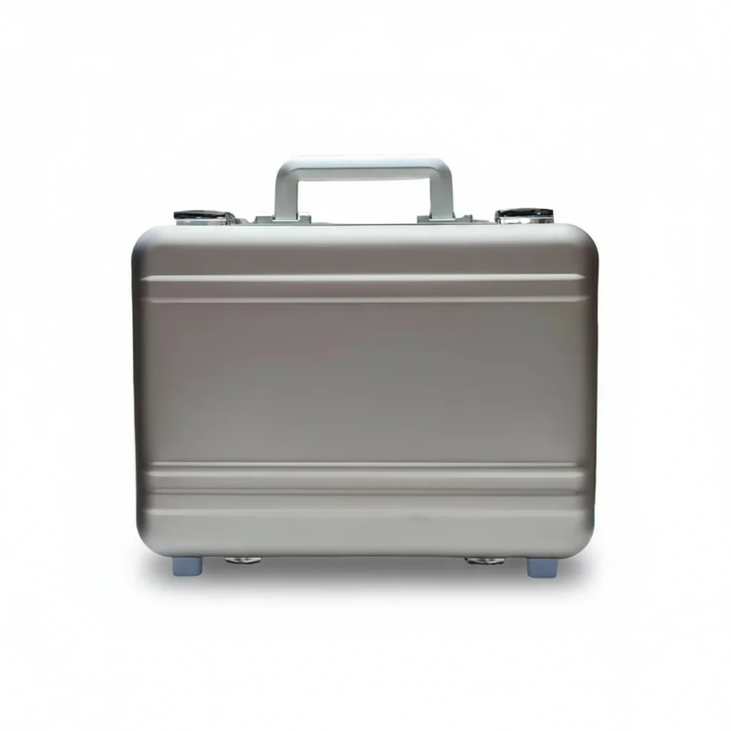 

Aluminum Tool Box, Lockable Portable Storage Case, Waterproof Equipment Organizer, Customizable Flight Case, Heavy Duty