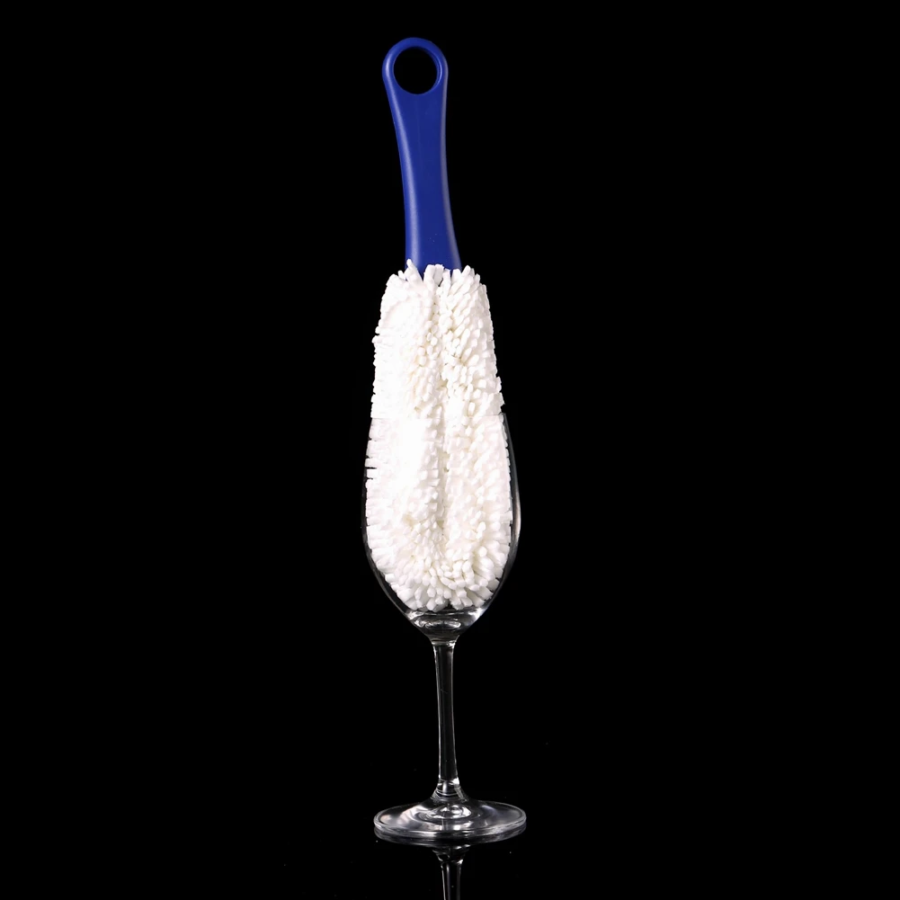 B62B-3 Pieces Wine Decanter Cleaning Brush,Flexible Wine Glass Cleaner For Goblets/Champagne Flutes/Cups/Glasses