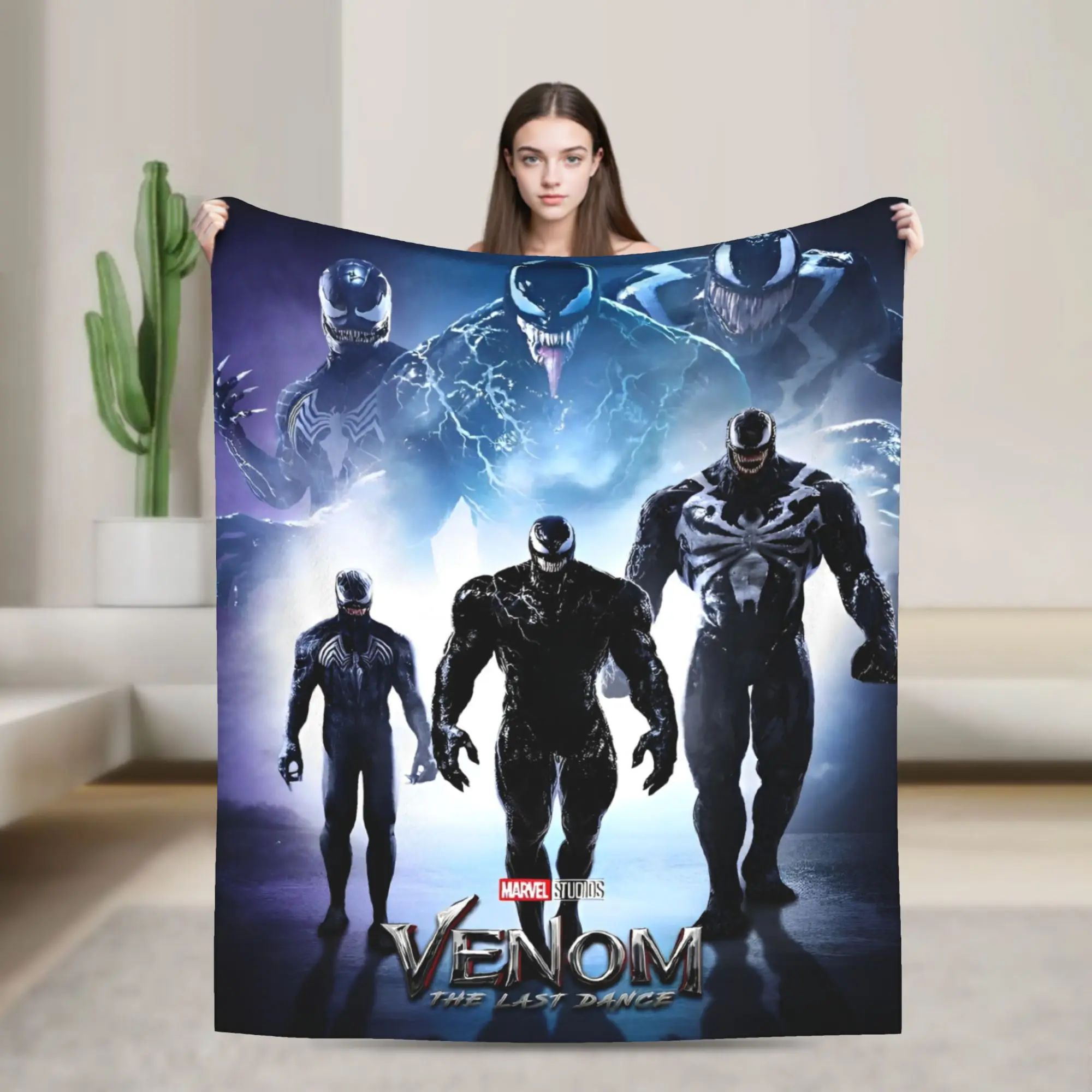 

Juan Regueira Rodriguez NOTICIAS Venom Blanket Flannel Awesome Soft Throw Blankets for Coverlet All Season