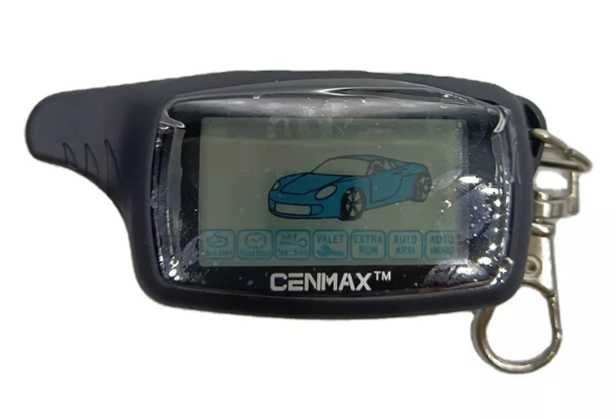 CENMAX ST 8A Двусторонний ЖК-брелок с дистанционным управлением для безопасности автомобиля CENMAX ST 8A Двусторонний ЖК-брелок CENMAX ST 8A Двусторонний ЖК-брелок с дистанционным управлением для безопасности автомобиля CENMAX ST 8A Двусторонний ЖК-брелок