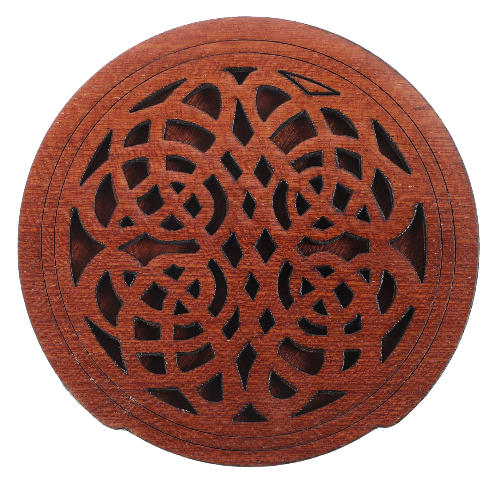 

Durable Wooden Guitar Soundhole Cover Smooth Surface Good Texture Reduces Noise during Playing Compact Structure Easy to Use
