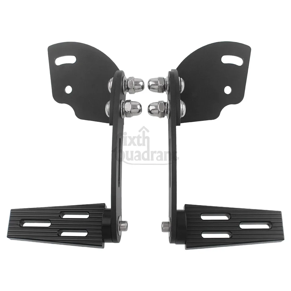 

Adjustable Highway Pegs Floorboard Foot Rest Extension Footpeg Footrest Pedal For Can-Am Spyder F3 Factory Floorboards 2015-2023