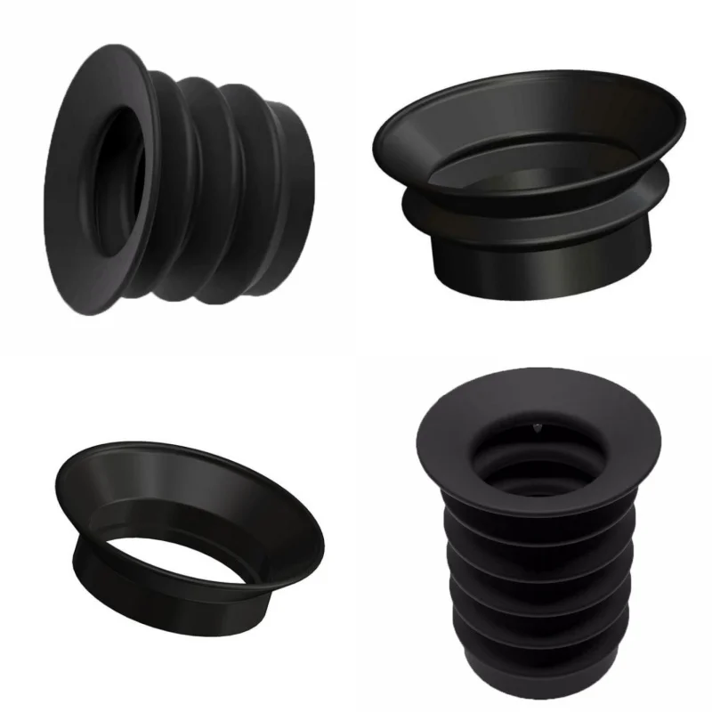 33-38mm NVE Pard Rubber Recoil Eye Protector Cups Infrared Thermal Night Vision Scope PVS PGO-7 Eye Shields Cover Guards