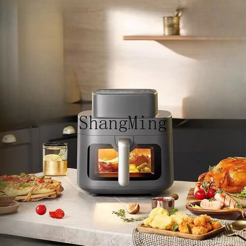 

ZYY household cooking machine visual small electric oven multi-function cooking machine large capacity electric fryer