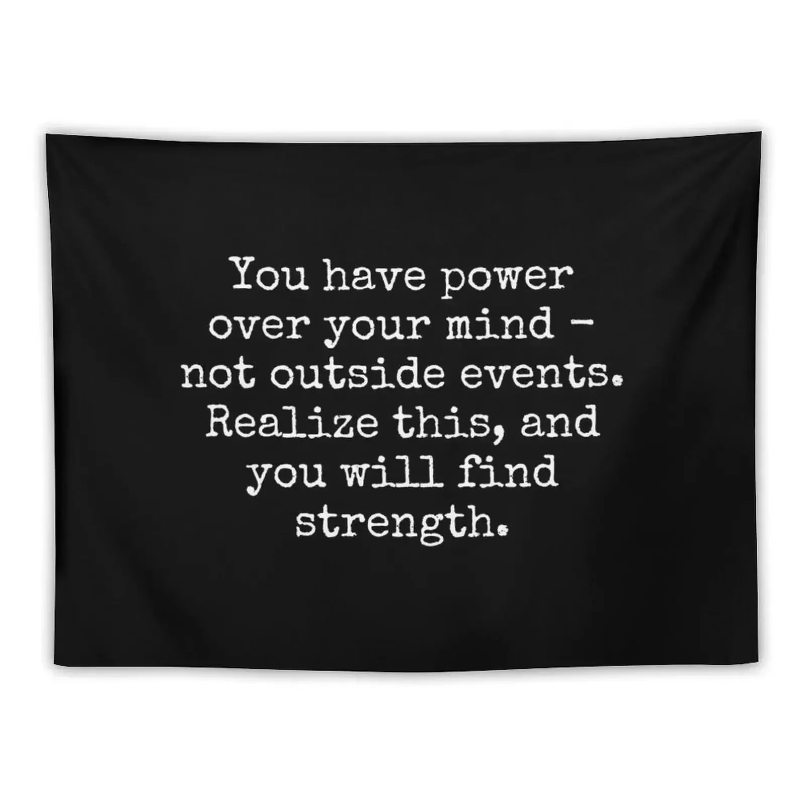 

Marcus Aurelius Quote Tapestry Bedroom Decor Room Design Tapestry