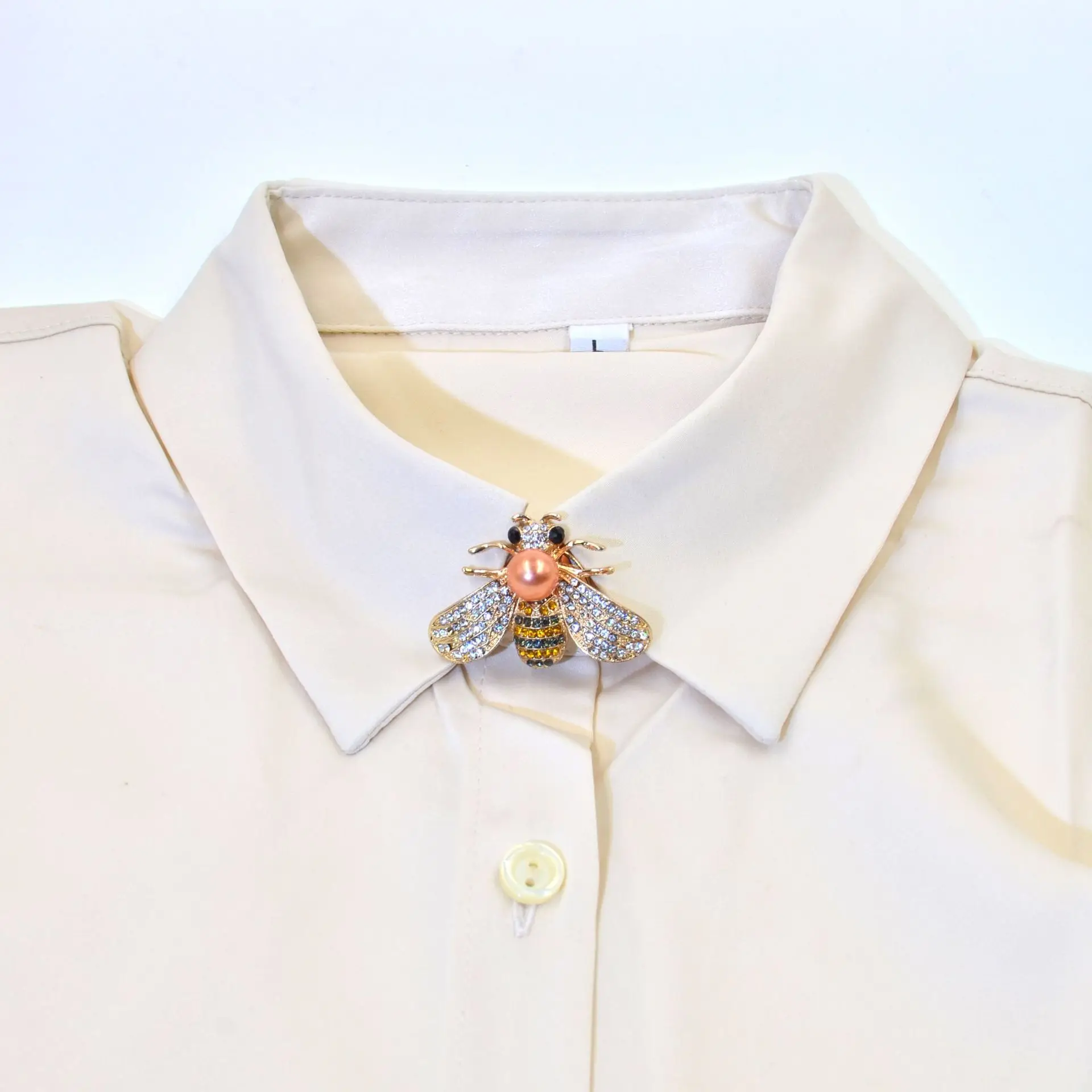 

Shirt Button, Vintage Bee Drill Decoration, Button Cover, Collar Brooch, Cufflinks, Jewelry Accessories Decorative Button