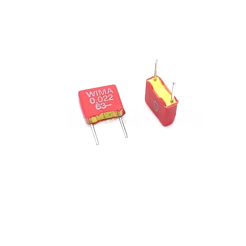 5 pièces/50 pièces allemagne WIMA condensateur à Film 63V223 22NF 223J 5% MKS2 pas 5mm condensateurs