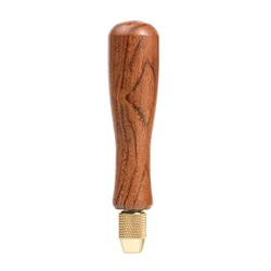 Hot sale Wood File Handle Wooden Handles with Brass Collet Chuck for Small Files Accessories DIY